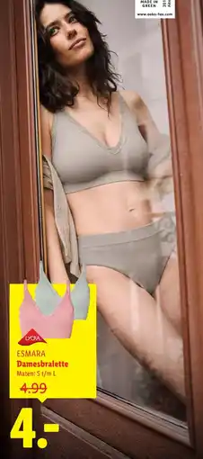 Lidl ESMARA Damesbralette aanbieding