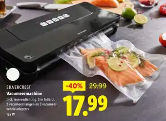 Lidl SILVERCREST Vacumeermachine aanbieding