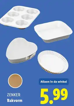 Lidl ZENKER Bakvorm aanbieding