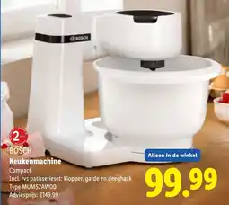 Lidl BOSCH Keukenmachine Compact aanbieding