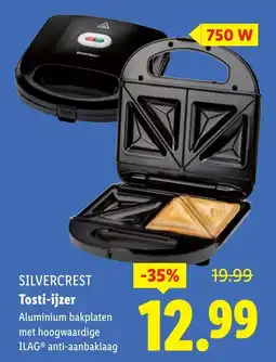 Lidl SILVERCREST Tosti ijzer aanbieding