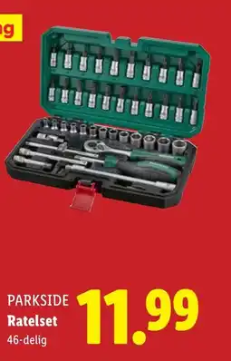 Lidl PARKSIDE Ratelset 46-delig aanbieding