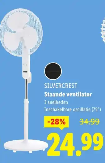 Lidl SILVERCREST Staande ventilator aanbieding