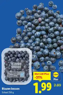 Lidl Blauwe bessen aanbieding