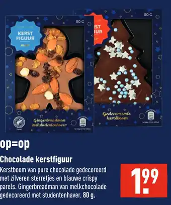 ALDI Chocolade kerstfiguur aanbieding