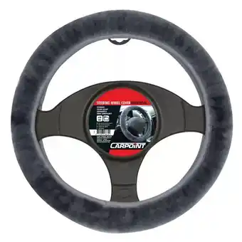 ANWB Carpoint Stuurhoes universeel schapenvacht antraciet aanbieding