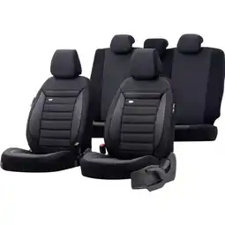ANWB OTOM stoelhoezenset Prestige Zwart aanbieding