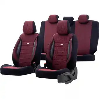 ANWB OTOM Fit Sport Stoelhoezenset Rood aanbieding