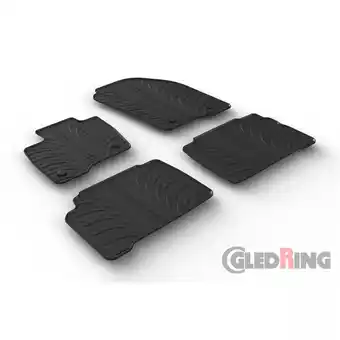 ANWB Gledring Ford Focus 3/5 deurs + ST 2015-2018 Rubbermatten Zwart aanbieding