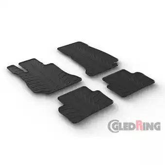 ANWB Gledring Mercedes E-Klasse W213 Sedan/SW 3/2016 Rubbermatten Zwart aanbieding