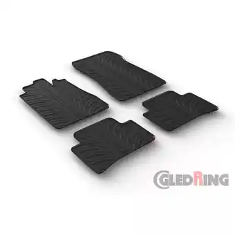 ANWB Gledring Mercedes C-Klasse W202 1993-2000 Rubbermatten Zwart aanbieding