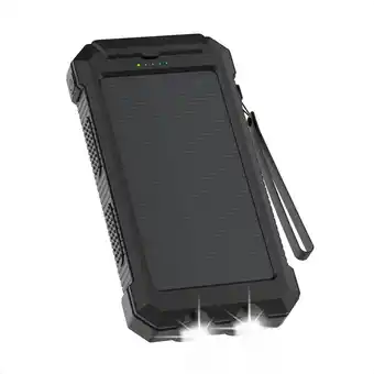 ANWB Imoshion Solar Powerbank 20.000 mAh Zwart aanbieding