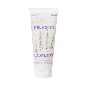 Douglas KORRES RELAXING LAVENDER Lichaamsmelk voor de nacht aanbieding