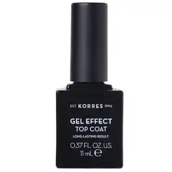 Douglas KORRES Gel Effect Top Coat aanbieding