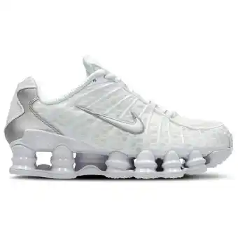 Foot Locker Nike Shox Dames Schoenen - Wit - Maat: 35.5 - Leer - Foot Locker aanbieding