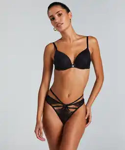 Hunkemoller Hunkemöller String Wera Zwart aanbieding