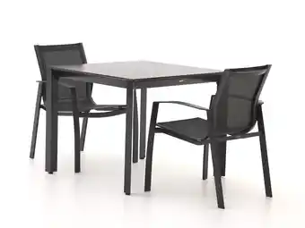 Kees Smit R&S Design Altea/Sestino 90cm dining tuinset 3-delig stapelbaar aanbieding