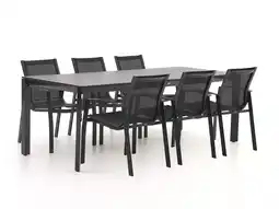 Kees Smit R&S Design Altea/Sestino 220cm dining tuinset 7-delig stapelbaar aanbieding