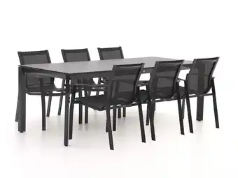 Kees Smit R&S Design Altea/Sestino 220cm dining tuinset 7-delig stapelbaar aanbieding