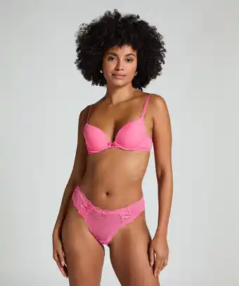 Hunkemoller Hunkemöller Brazilian Astra Roze aanbieding