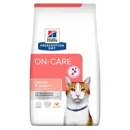 Zooplus 1,5 kg Hill's Prescription Diet On-Care met Kip kattenvoer droog aanbieding