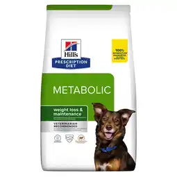 Zooplus Hill's Prescription Diet Metabolic Weight Management Hondenvoer met Lam & Rijst - 1,5 kg aanbieding