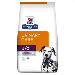 Zooplus 4kg Canine u/d Urinary Care Original Hill's Prescription Diet Hondenvoer aanbieding