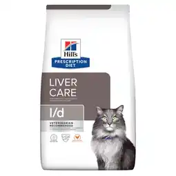 Zooplus 1,5 kg Hill's Prescription Diet l/d Liver Care met kip kattenvoer droog aanbieding