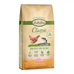 Zooplus 2x12kg Lukullus Classic Kip & Zalm Graanvrij Hondenvoer Droog aanbieding