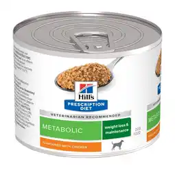 Zooplus 12x200g Hill's Prescription Diet Canine Metabolic Hondenvoer aanbieding