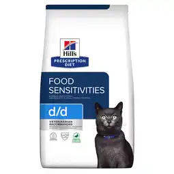 Zooplus 1,5kg d/d Allergy & Skin Care Hill's Prescription Diet Kattenvoer aanbieding
