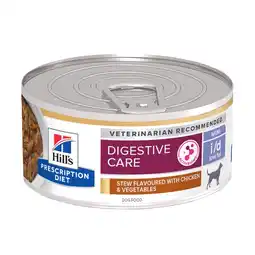 Zooplus 24x156g i/d Digestive Care Low Fat Stoofpotje Kip Hill's Prescription Diet Hondenvoer aanbieding