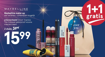 Etos Maybelline make-up aanbieding