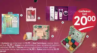 Etos cadeaus tot aanbieding