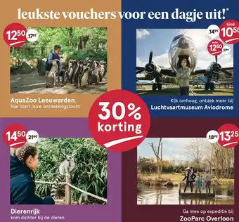 Etos leukste vouchers voor een dagje uit! aanbieding