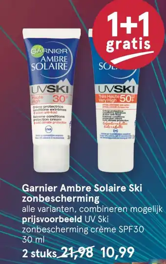 Etos Garnier Ambre Solaire Ski zonbescherming aanbieding