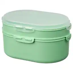 IKEA Utbjuda Stapelbare lunchbox, lichtgroen aanbieding