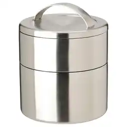IKEA FÖrskaffa Geïsoleerde lunchbox, 2 lagen, roestvrij staal aanbieding