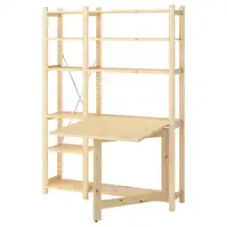 IKEA Ivar 2 elementen/opbergmeubel&klaptafel, 134x95x179 cm aanbieding