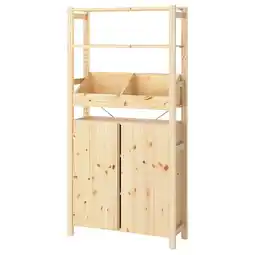 IKEA Ivar Open kast, met bakvormige kast/grenen, 89x30x179 cm aanbieding