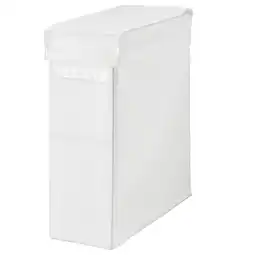 IKEA Skubb Waszak met standaard, wit, 80 l aanbieding