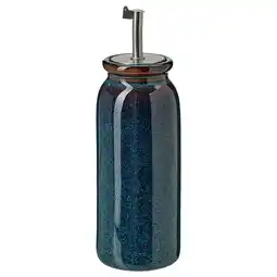 IKEA Brugdhaj Olie-/azijnflesje, blauw, 19 cm aanbieding