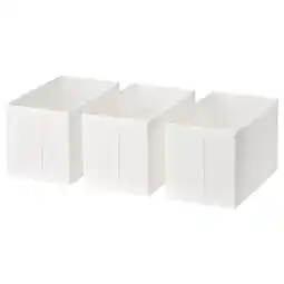 IKEA Skubb Bak, wit, 31x55x33 cm aanbieding