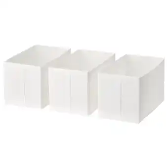 IKEA Skubb Bak, wit, 31x55x33 cm aanbieding