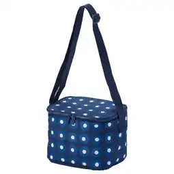 IKEA Pillerstarr Koeltas, met een patroon/blauw, 26x19x19 cm aanbieding