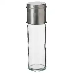 IKEA Citronhaj Kruidenmolen, helder glas/roestvrij staal, 15 cm aanbieding