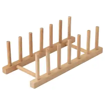 IKEA Ostbit Bordenrek, bamboe aanbieding