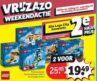 Kruidvat Alle Lego City bouwsets aanbieding