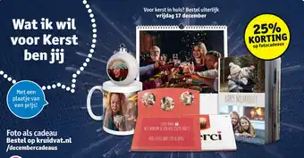 Kruidvat Foto als cadeau Bestel op kruidvat.nl /decembercadeaus aanbieding