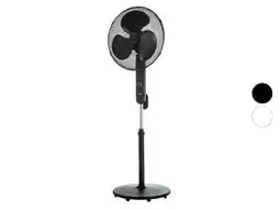 Lidl SILVERCREST Staande ventilator met afstandsbediening aanbieding